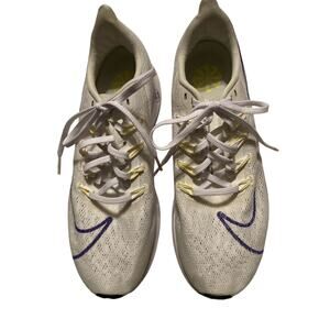 Womens Nike Zoom Pegasus Running Shoes Sz 10 Used White Mesh BV5740 101
